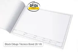 Block Dibujo Tecnico Bond 28 1/8