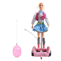 Muñeca Patineta Scooter Control Remoto Juguete + Accesorios