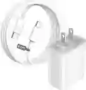 Cargador Iphone 35w Tipo C A Tipo C