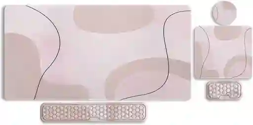Apoya Muñecas Pad Teclado Mouse Kit Ergo Memoryfoam Original
