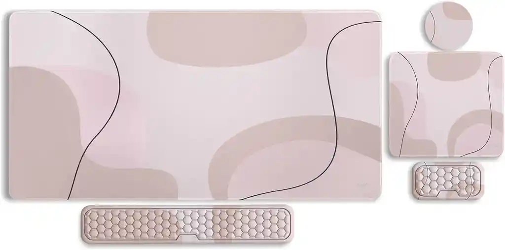 Apoya Muñecas Pad Teclado Mouse Kit Ergo Memoryfoam Original