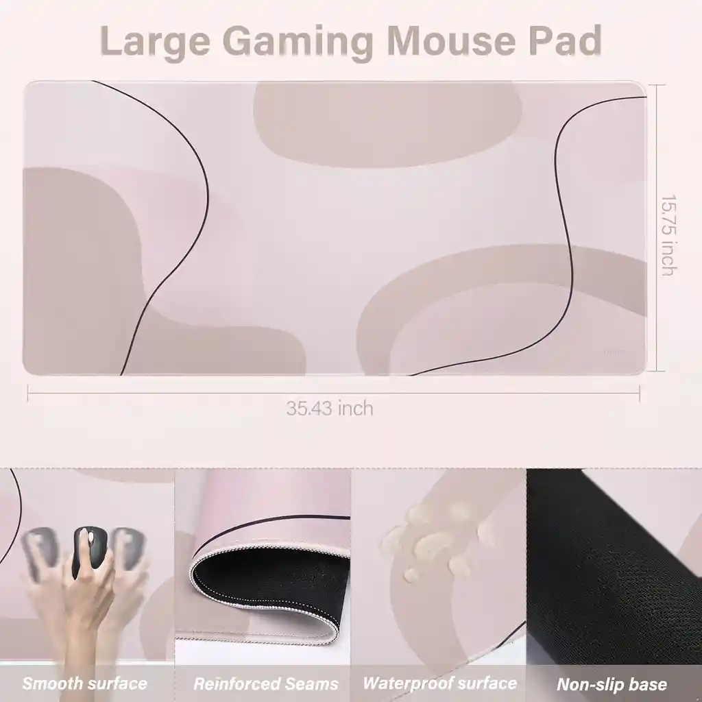 Apoya Muñecas Pad Teclado Mouse Kit Ergo Memoryfoam Original