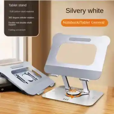 Base Metálica 360 Para Portátil Y Tablets
