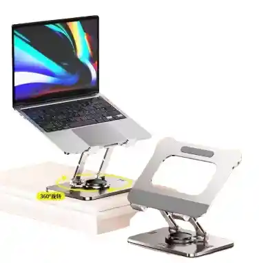 Base Metálica 360 Para Portátil Y Tablets