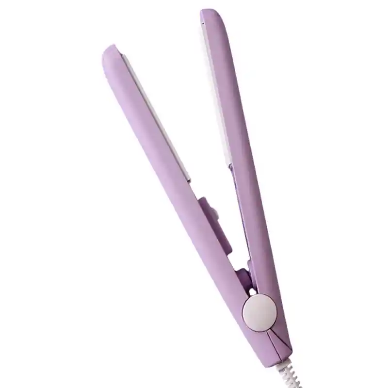 Plancha Viajera Cabello Ceramica Liviana Portatil Premium Plancha Ideal Para Viaje