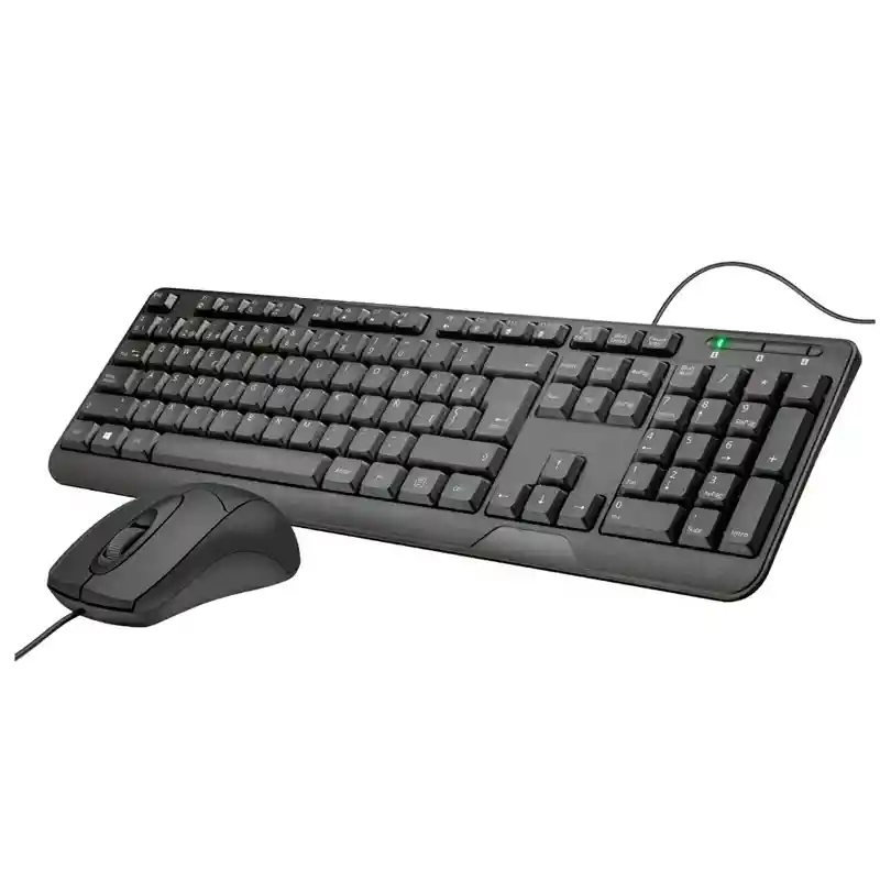 Combo Teclado Y Mouse Alámbricos