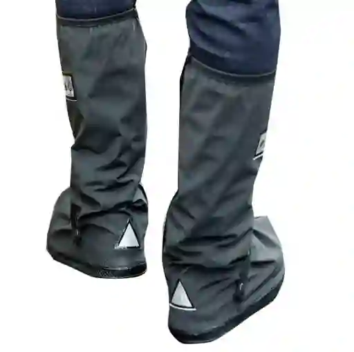 Bota Impermeable Lona Cremallera