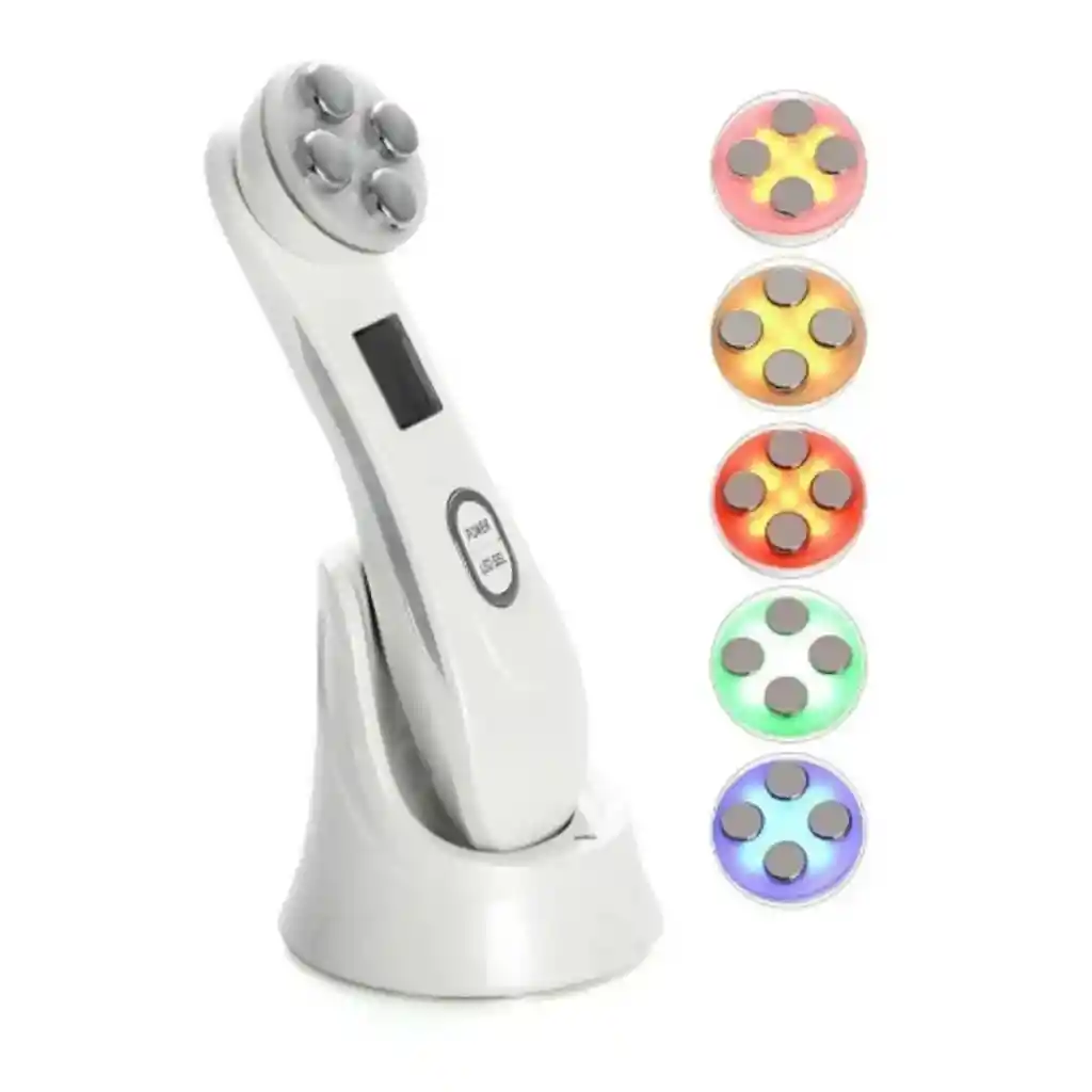Electroporador Facial Mesoterapia Luz Led Y Fototerapia