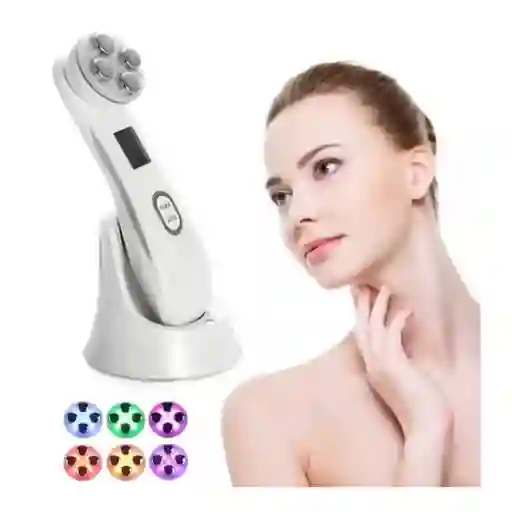 Electroporador Facial Mesoterapia Luz Led Y Fototerapia