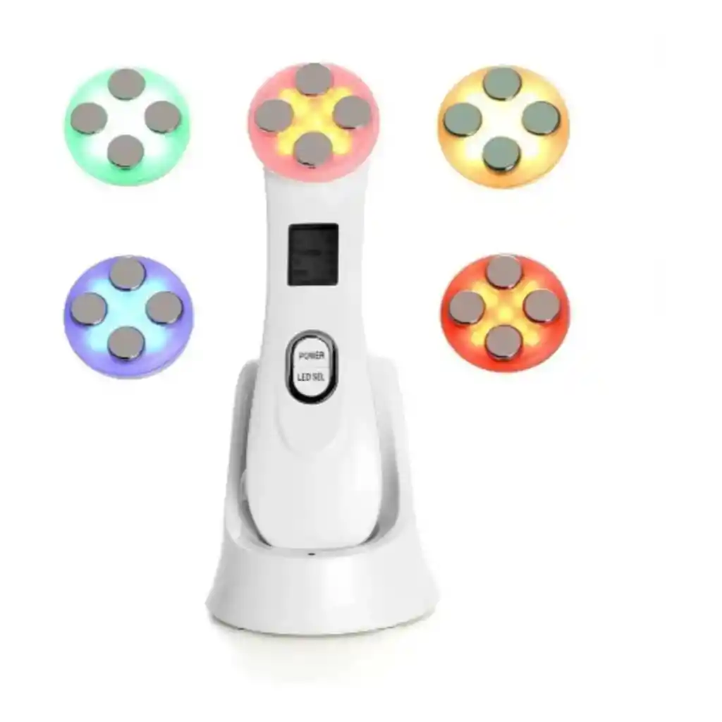 Electroporador Facial Mesoterapia Luz Led Y Fototerapia