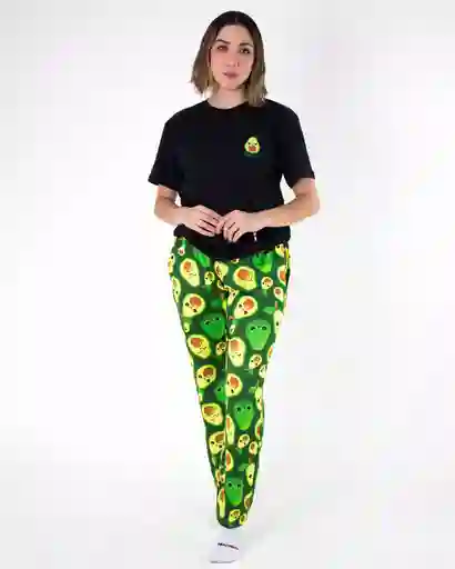 Aguacate Camiseta Negra - Unisex (s)