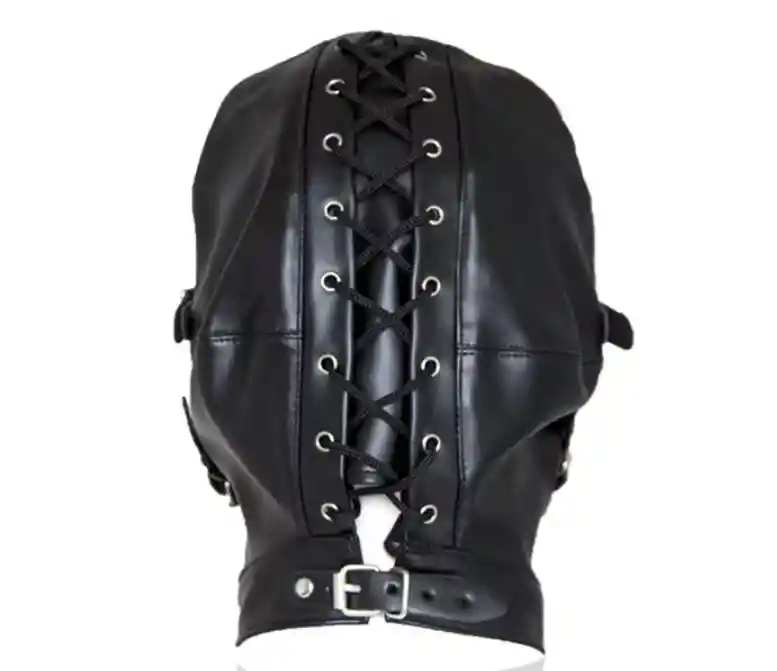 Máscara Bdsm Sadomasoquista Mask Bondage Mascara Fetish Fetiche Slave Esclavo Master Juego De Roles Lgbt Gay Sado Humillacion