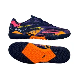 Zapatilla Suela Turf Golty Pro Bio Flex Adulto Sintetica - Talla: 10.5 / Purpura