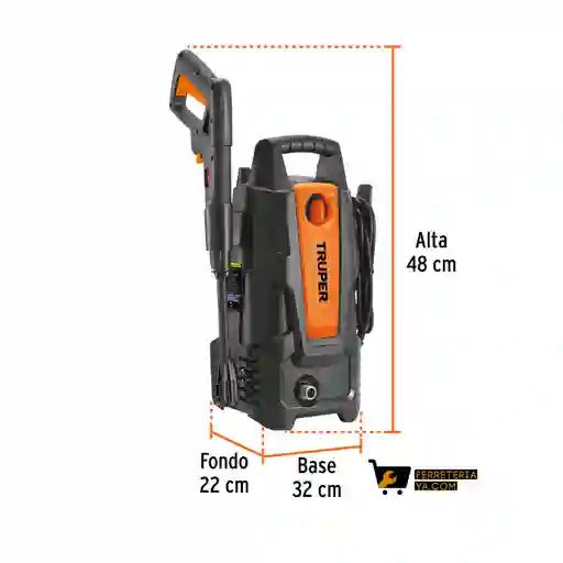 Hidrolavadora Electrica 1500 Psi - Truper 101593
