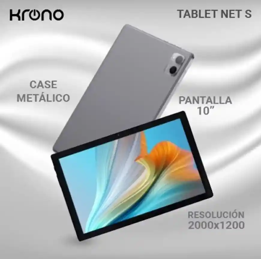 Tablet Krono Net S 16gb Ram 128gb Rom Dual Sim 4g 10 6000mah
