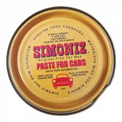 Pasta Cera Carnauba Selladora Protectora Pintura Simoniz 225g