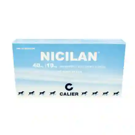 Nicilan 40/10mg X12 Tabletas