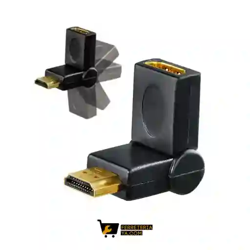 Codo Flexible Hdmi 180 Grados