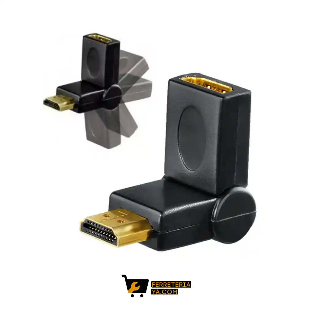 Codo Flexible Hdmi 180 Grados