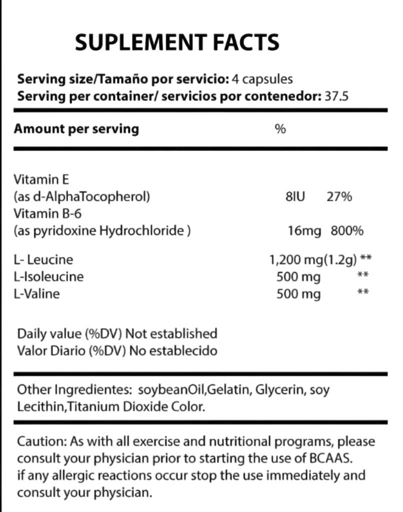 Bcaa Iron