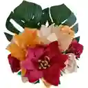 Arreglo De Lirios Y Rosas Con Chocolates Cariño Eterno