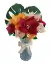 Arreglo De Lirios Y Rosas Con Chocolates Cariño Eterno