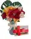 Arreglo De Lirios Y Rosas Con Chocolates Cariño Eterno