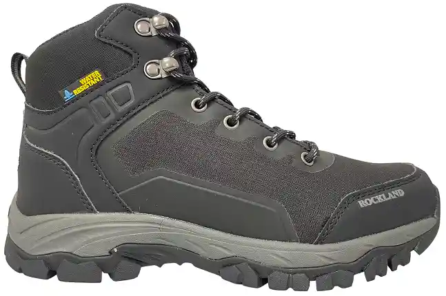 Botas De Senderismo Rockland Montana Resistente Al Agua - Talla: 9 / Negro