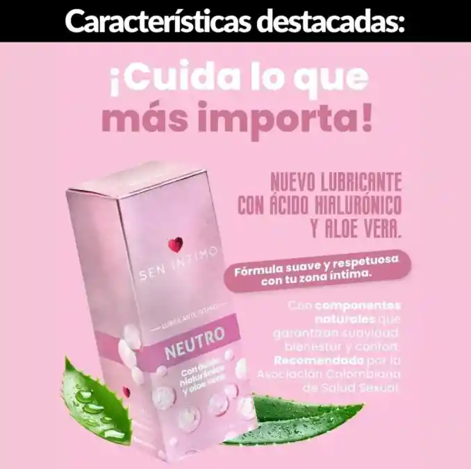 Lub Acido Hialuronico Lubricante Anal Vaginal Aloe Erotico Intimidad Resequedad Femenina Lgbt
