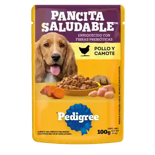 Pedigree Pouch Pancita Saludable 100 Gr - Pavo