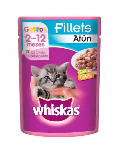 Whiskas Gato Pouch Gatitos Atun 85gr