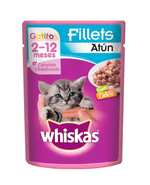 Whiskas Gato Pouch Gatitos Atun 85gr