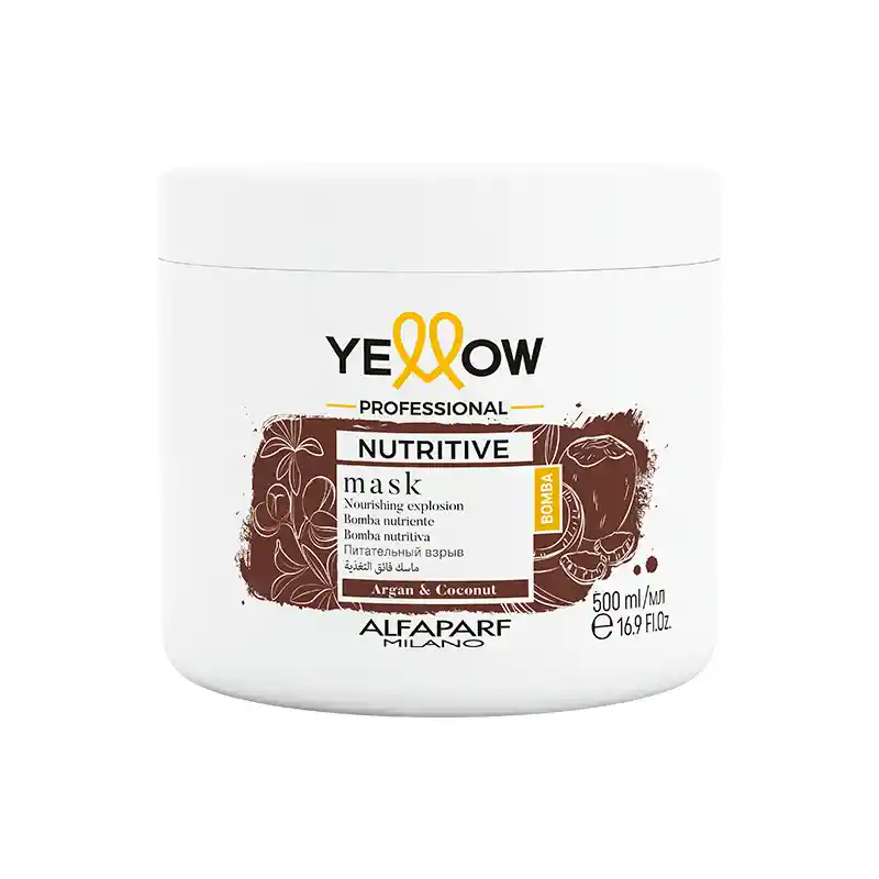 Mascarilla Nutritiva Argan Y Coconut Yellow X500ml