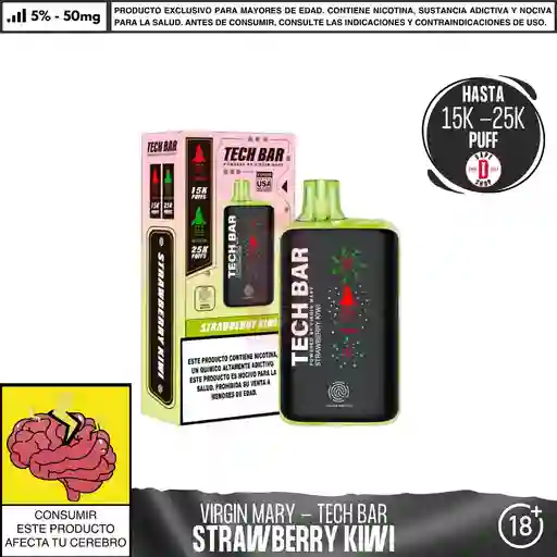 Strawberry Kiwi - Virgin Mary - Tech Bar 25000 Aspiraciones