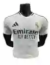 Camiseta Real Madrid Talla: M Fútbol Versión Jugador Soccer Football - Blanco