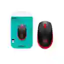 Mouse Inalámbrico Logitech M190 Conexión Usb Rojo