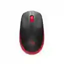 Mouse Inalámbrico Logitech M190 Conexión Usb Rojo