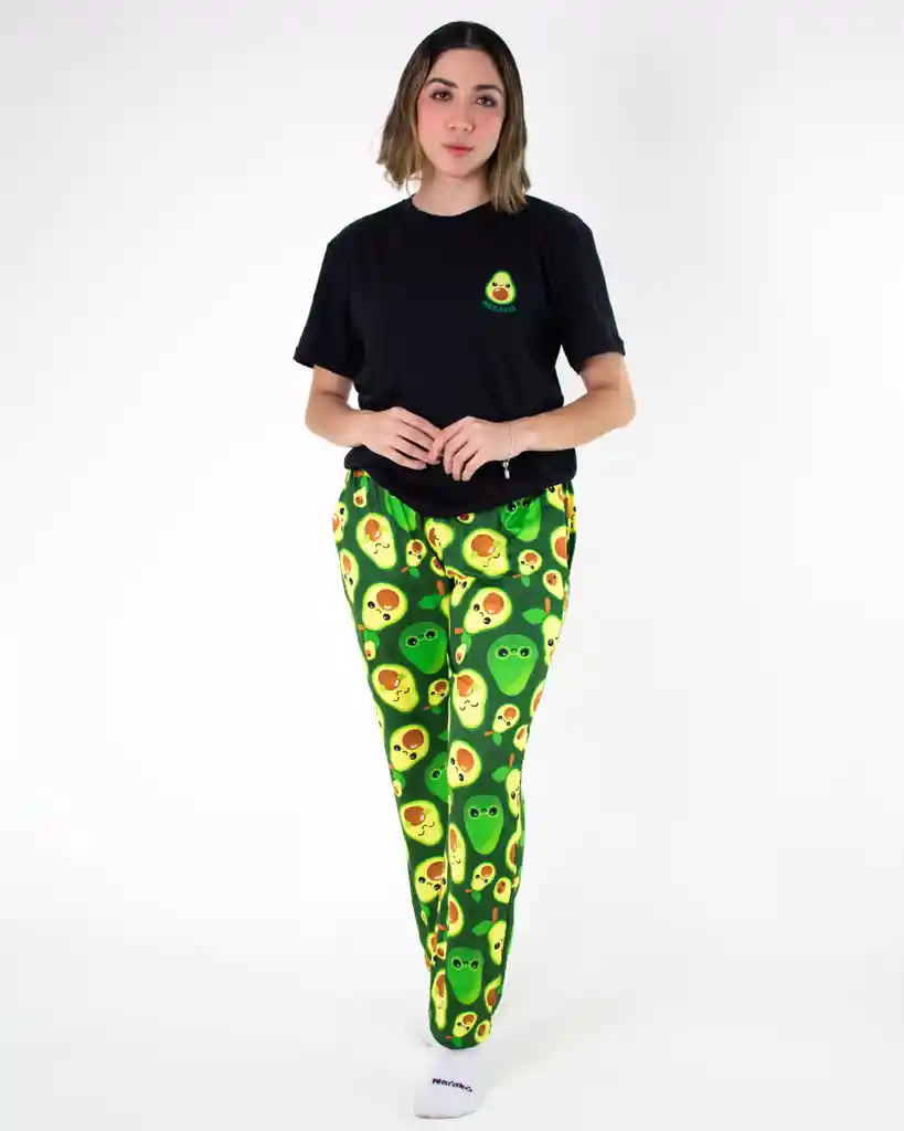 Aguacate Camiseta Negra - Unisex (m)