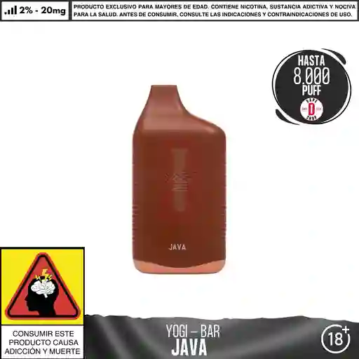 2% Java Granola Bar - Yogi - Bar 8000 Aspiraciones