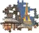 Rompecabezas 500 Piezas París Torre Eiffel Clementoni Adultos