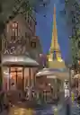 Rompecabezas 500 Piezas París Torre Eiffel Clementoni Adultos
