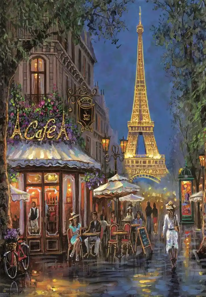 Rompecabezas 500 Piezas París Torre Eiffel Clementoni Adultos
