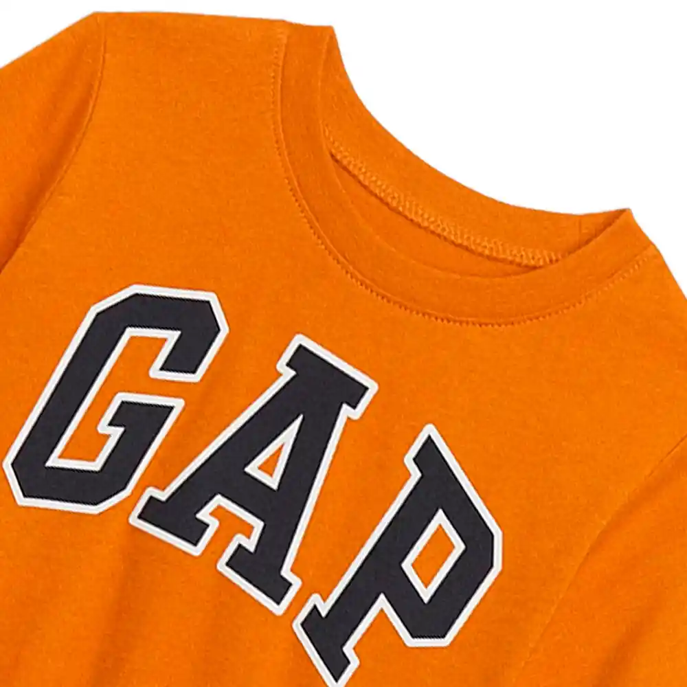 En Liquidacion - Polo Gap Original Para Bebe Color Mostaza Talla 3