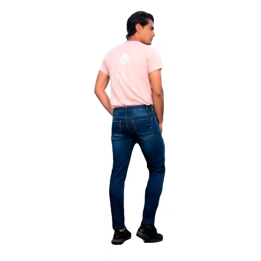 En Liquidacion - Jean Skinny Para Hombre In You Hco52 Azul Oscuro Talla 32