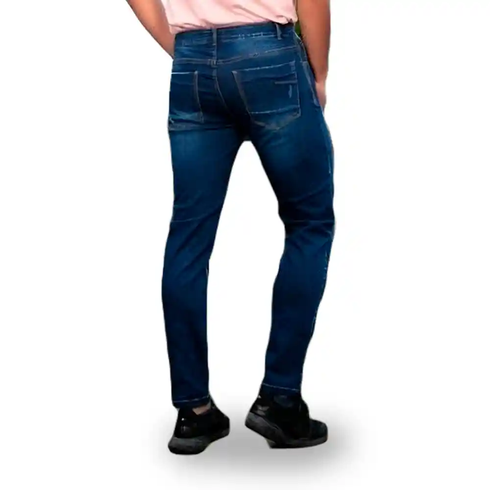En Liquidacion - Jean Skinny Para Hombre In You Hco52 Azul Oscuro Talla 32