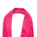 En Liquidacion - Top Halter Corto Shein Para Dama Icon De Espalda Abierta Color Rosa Talla M