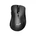 Mouse Genius Ergonómico Inalambrico Silencioso 8100s Negro