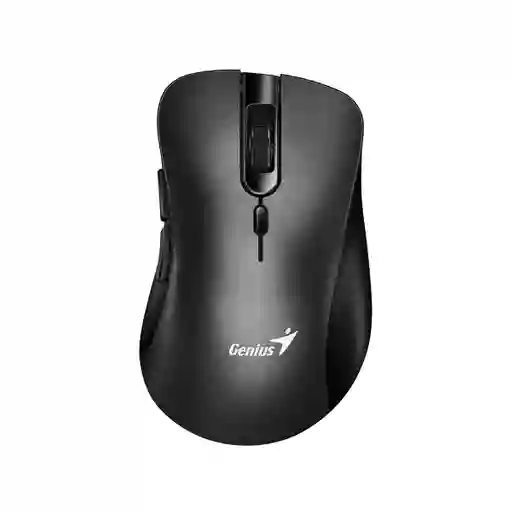 Mouse Genius Ergonómico Inalambrico Silencioso 8100s Negro