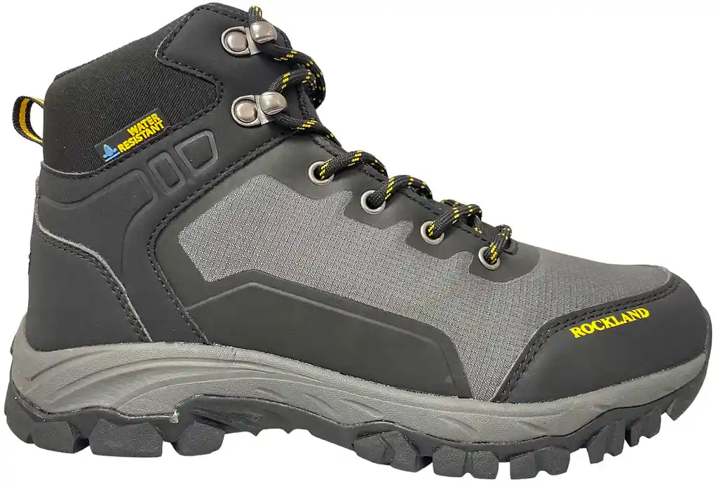 Botas De Senderismo Rockland Montana Resistente Al Agua - Talla: 8 / Gris
