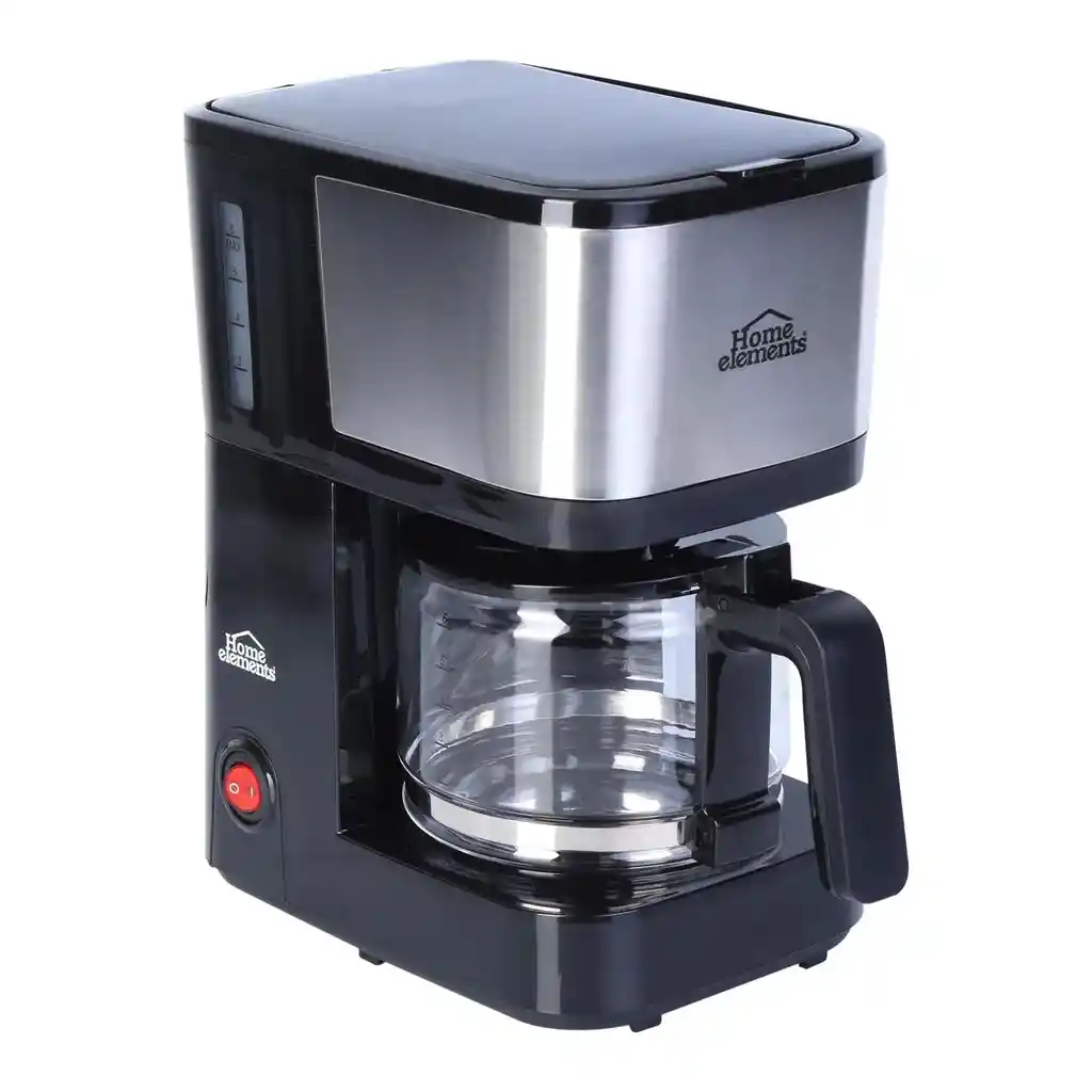 Cafetera Home Elements Hecm-9420ss Negra 6 Tazas